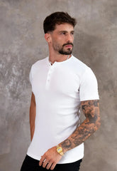 Camisa Henley Masculina Panacota CW STORE